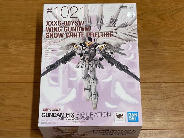 開封美品 GUNDAM FIX FIGURATION METAL COMPOSITE ウイングガンダムスノーホワイトプレリュード