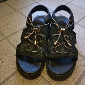 レディース サンダル ブラック