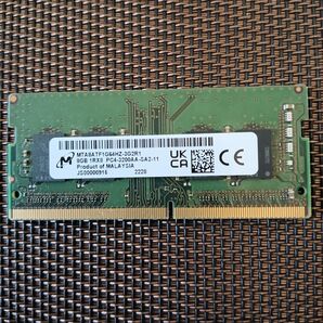 【動作確認済】ノートパソコンメモリー 8GB DDR4 PC4-3200AA-SA2-11