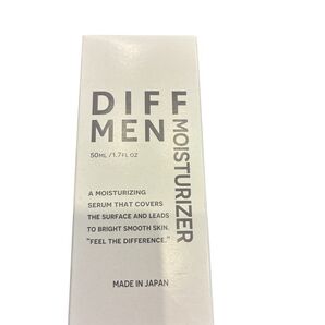 DIFF MEN MOISTURIZER 50ml 保湿美容液 日本製 新品未開封 日本製、送料無料