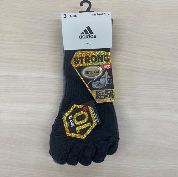 アディダス adidas スポーツ 靴下 強くて丈夫 2426 3足 ソックス