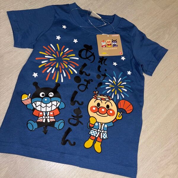 アンパンマン Tシャツ 半袖Tシャツ 半袖 男の子 カットソー アンパンマン プリント