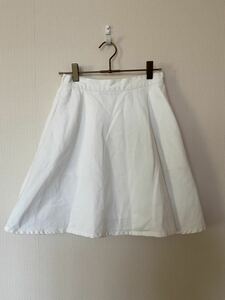  beautiful goods *WEGO flair miniskirt * white 