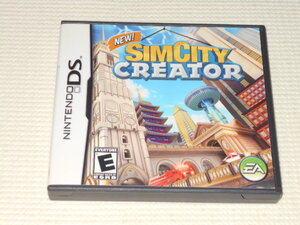 DS★SIMCITY CREATOR 海外版(国内本体動作可能)★箱付・説明書無し・ソフト付