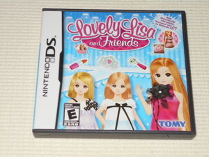 DS★Licca Lovely Lisa and Friends 海外版(国内本体動作可能) リカちゃん★箱付・説明書付・ソフト付