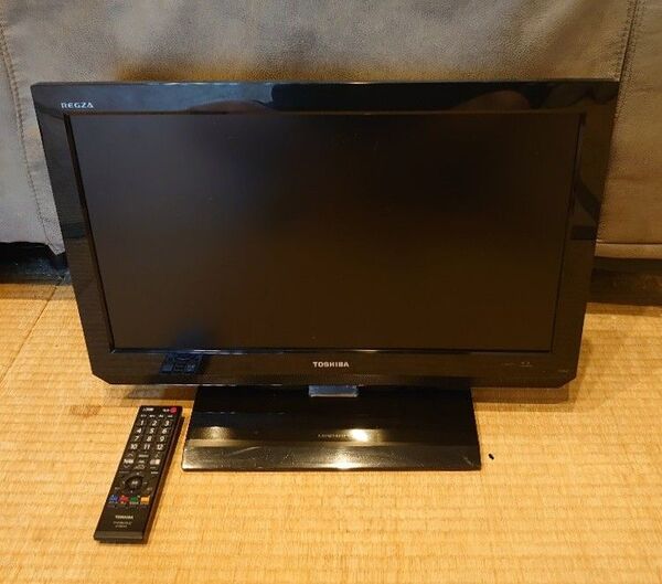 東芝 液晶カラーテレビ 22A2 リモコン付き