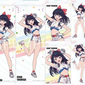 グリッドマンユニバース アジアンチアくじ 宝多六花 S賞 A賞 B賞 6点セット メガタペストリー B2 アクリルスタンド