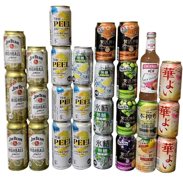 缶チューハイ 缶サワー 26本 ノンアルコール缶サワー1本 計27本 まとめ売り