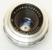 ドイツ製 E. Ludwig Meritar 2.9/50 Exakta 11NA-632 シルバー △2 中期型 Triplet_画像5