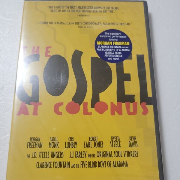 未開封、レア!THE GOSPEL AT COLONUS 「コロノスの福音書」 DVD
