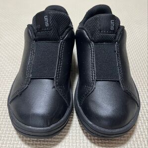 ASAHI アサヒ L500 サン SUN ブラック 幅広 軽量 スリッポン 黒 スニーカー