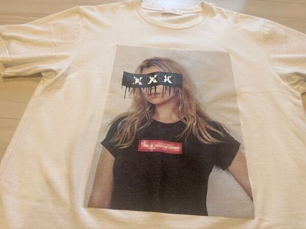 ゴッドセレクショントリプルエックス GX-S19-ST-18 ケイトモス god selection tシャツ プリント Tシャツ