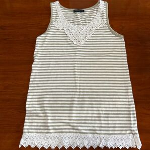 ボーダータンクトップ レディース