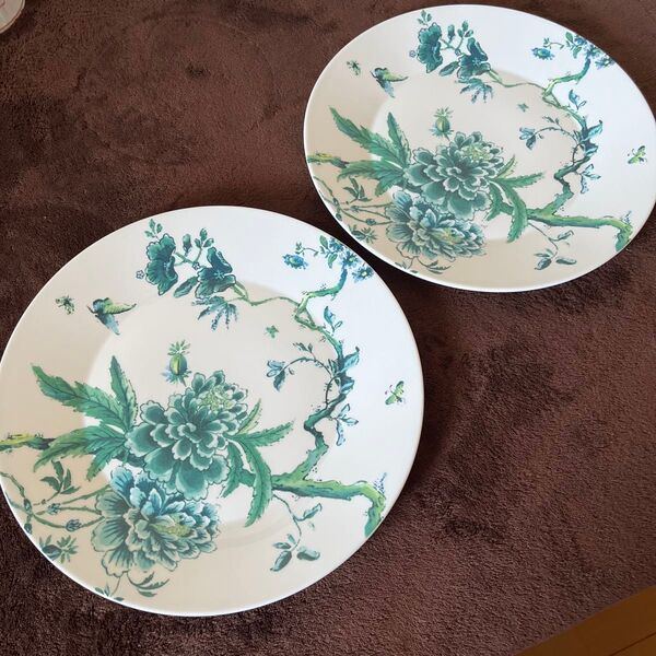 WEDGWOOD JASPER CONRAN ジャスパーコンラン シノワズリ大皿 直径27cm 2枚セット