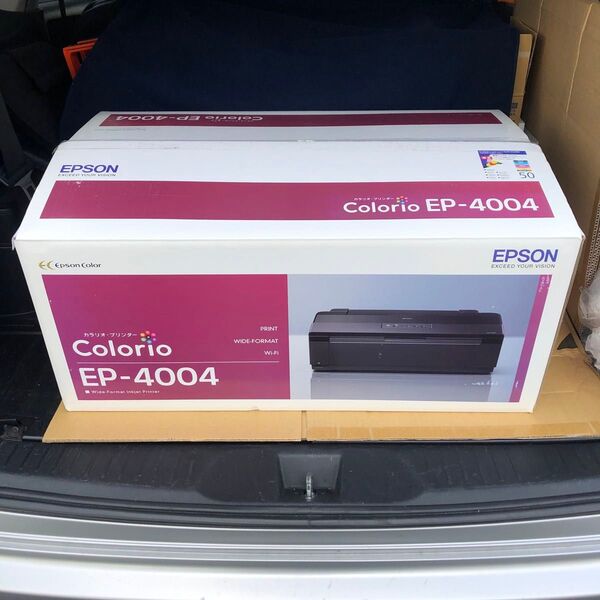 EPSON Colorio カラリオプリンター EP-4004 未使用品 現状渡し品 A3印刷対応ワイドフォーマット Wi-Fi