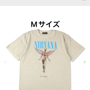新品 WIND AND SEA NIRVANA IN UTERO S/S TEE, Mサイズ, SAND BEIGE