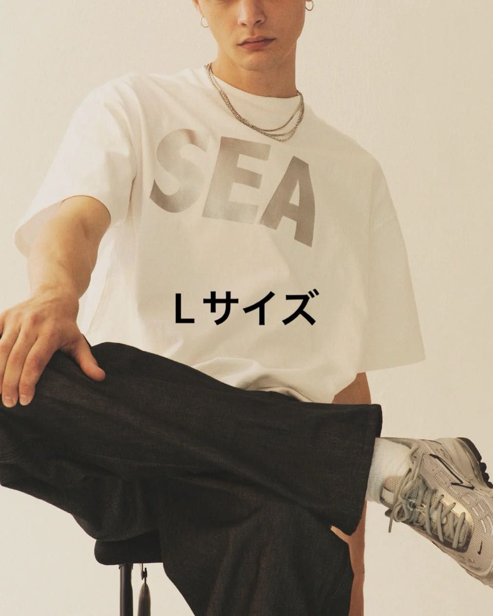 新品 WIND AND SEA S/S Tee, WHITE, Lサイズ
