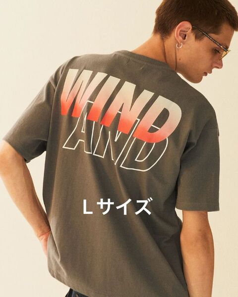 新品 WIND AND SEA S/S Tee ,Gray, Lサイズ