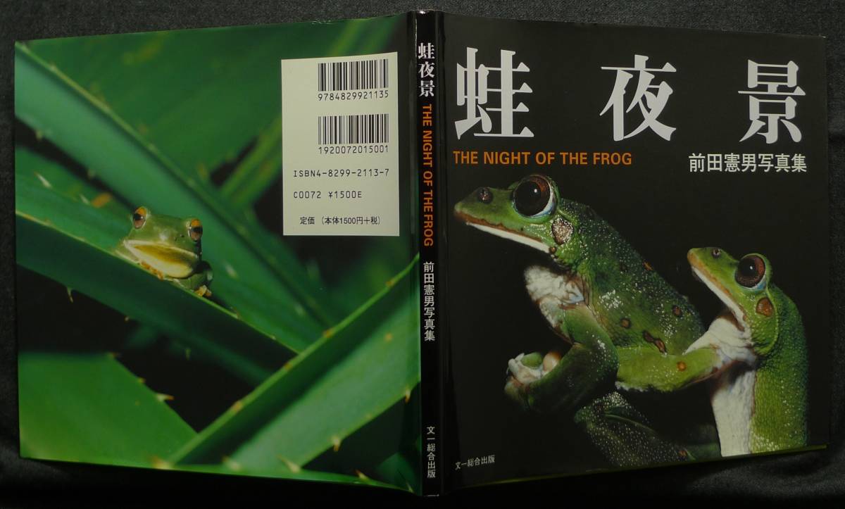 超希少】【初版、新品並美品】古本蛙夜景THE NIGHT OF THE FROG 前田