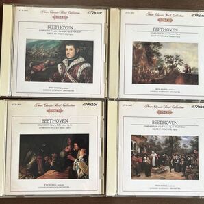 ベートーベン 交響曲集 交響曲第3,4,5,6,7,8番 ウィン・モリス指揮、ロンドン交響楽団