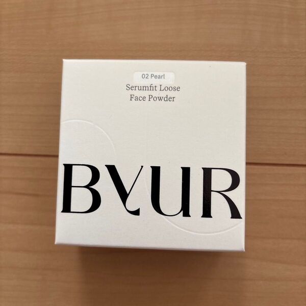 新品未使用 ByUR バイユア セラムフィットルースフェイスパウダー02 パール