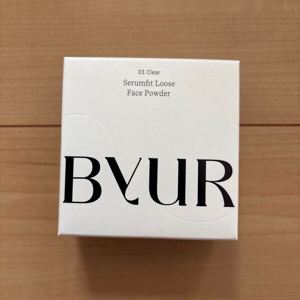新品未使用 ByUR バイユア セラムフィットルースフェイスパウダー01 クリア