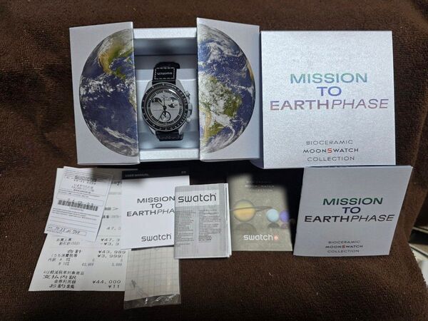 オメガ スウォッチ ミッション トゥ アース フェイズ MISSION TO EARTH PHASE OMEGAxSwatch