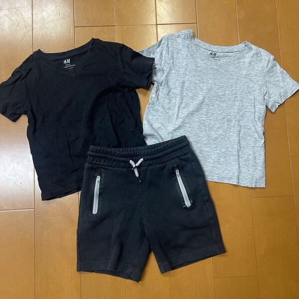 H&M ベビー Tシャツ Baby Gap ボトムス 90cm セット 訳あり Tシャツ ハーフパンツ 上下セット 半袖Tシャツ