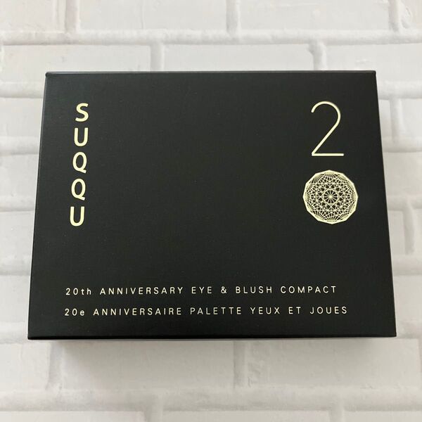 SUQQU スック 20th アニバーサリー アイ&ブラッシュ コンパクト 102 YUMESAKIKOU 夢咲光 新品未使用