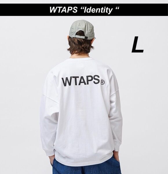 【新品未使用】WTAPS 25SS IDENTITY LS 【WHITE 】 L