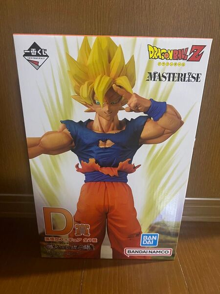 一番くじ ドラゴンボールZ 激突!!宇宙を賭けた闘い D賞 孫悟空フィギュア MASTERLISE