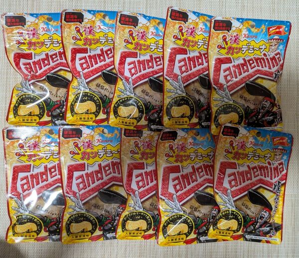 カンロ カンデミーナ・漢 ジンジャエール味 グミ 60g10袋