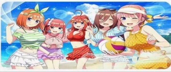 五等分の花嫁 デスクマット マウスパッド