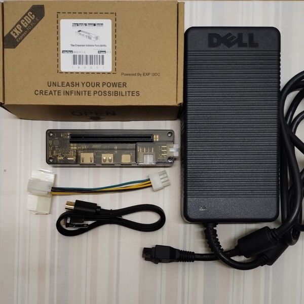 EXP GDC mini pci-e 外付けGPUキット +220W電源アダプター