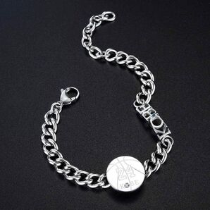 ブレスレット メンズ シルバー コービー 24号 バスケットボール KOBE