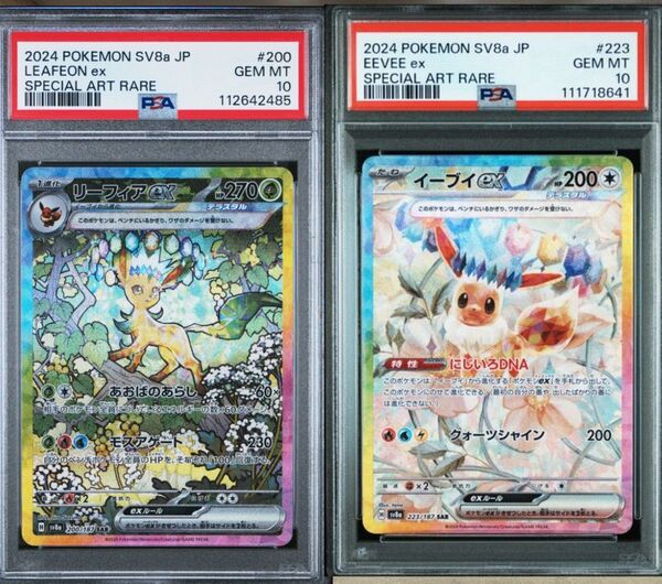 リーフィア PSA10 SAR イーブイex PSA10 SAR テラスタルフェス
