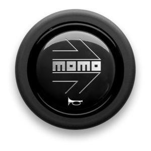 MOMO horn button silver Arrow HB02