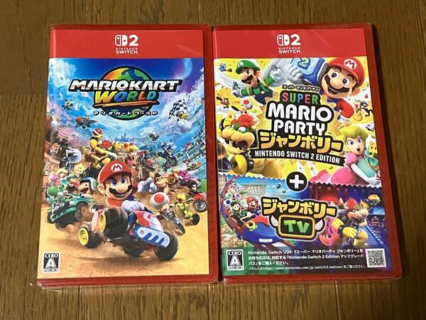 マリオカート ワールド スーパーマリオパーティ ジャンボリー TV Nintendo Switch2 ソフト