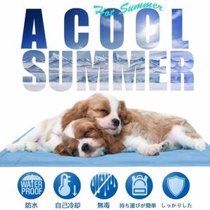 ひんやりマット 氷枕 安眠 猛暑対策グッズ 車用 犬 多用途 冷感ジェルマット