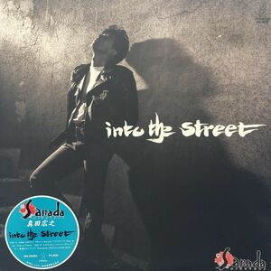 真田広之 into the street LP レコード 5点以上落札で送料無料G