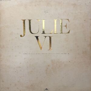 沢田研二 JULIE Ⅵ ある青春 ロンドン録音盤 LP 見開きジャケライナー レコード 5点以上落札で送料無料G