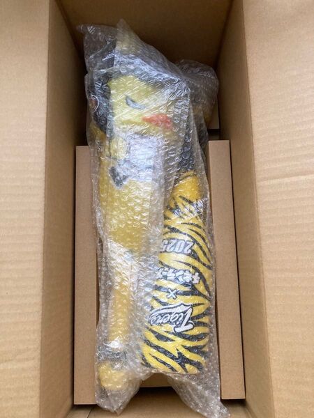 日清食品×阪神タイガース 2025応援バット2本セット ひよこちゃんグッズ 非売品 チキンラーメンキャンペーン メガホン 未開封