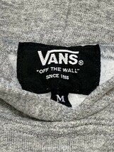 処分 M 良品 灰色系 VANS バンズ × FREAK'S STORE フリークスストア 別注 リバース ロゴ 刺繍 スウェット パーカー_画像5