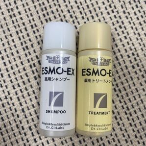 新品 Dr.Ci:Labo ESMO-EX 薬用シャンプー&トリートメントセット トラベル用30ミリ