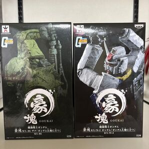 豪塊 MS-06ザク RX-78-2ガンダム 2体セット