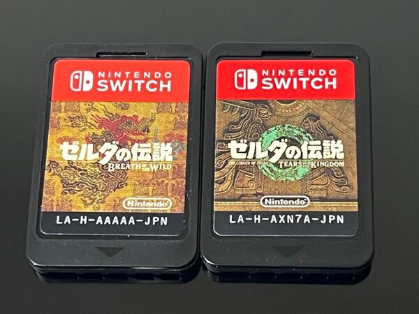 【Switch】ゼルダの伝説 ブレス オブ ザ ワイルド Tears of the Kingdom ソフトのみ 2本セット