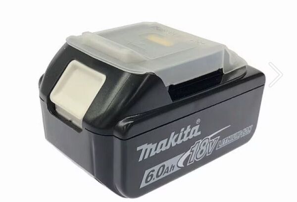 美品 makita マキタ 18V 6.0Ah 純正 リチウムイオンバッテリー BL1860B 残量表示付 リチウムイオン電池