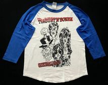 ザダストゥンボーンズ バンドTシャツ ラグランTシャツ ロック　　激レア 入手困難 元ZIGGY森重他 元SADSメンバー 柳3308_画像1