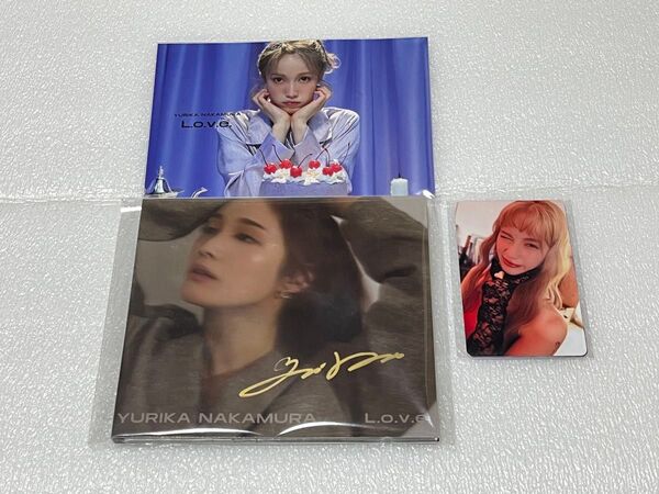 中村ゆりか L.o.v.e. 直筆サイン入りCD+特典セットBサイン入りCD チェイサーゲームW