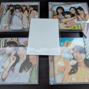 乃木坂46 Same numbers CD A,B,C,D TYPE 1セット 未使用品